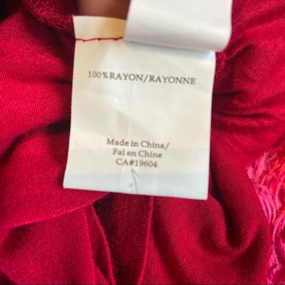 Red Padded Open Back Tank Top NWT Size XS - Picture 13 of 13